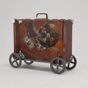 A Surrealist Voyage: Kjell Engman’s Limited Edition "Travelers" Suitcase for Kosta Boda