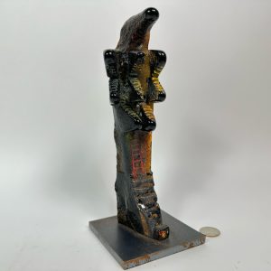 The Voyager’s Ascent: A Unique ‘Idol’ Masterwork By Bertil Vallien (b. 1938)