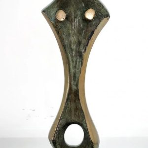 Antonio Grediaga Kieff Polished Bronze Abstract Sculpture - Rare Ed. of 9