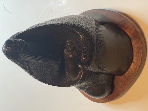 ALLAN HOUSER Lifetime Bronze “MY CHILD” (1975) - Signed 17/20 - Autographed Book