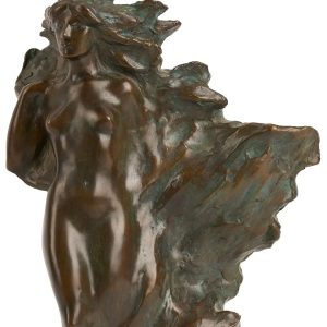 Frederick Hart's Veil of Light — Patinated Bronze Sculpture on Marble Base, Limited Edition 88/350