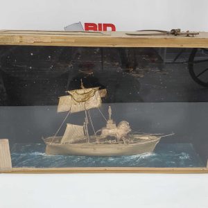Ron Pippin: "Nautical Shadow Box No. 1044" – Museum-Grade Mixed-Media Assemblage