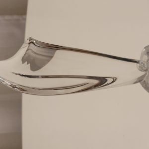 "The Eternal Flame" – Signed Daum France Crystal Sculpture in Original Packaging