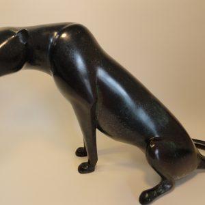 Loet Vanderveen: "Cheetah Seated #2" – Rare Single-Digit Edition (#7/250)