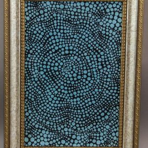 Yayoi Kusama (Attributed): "Infinity Dots" Study (1991) – Oil on Board
