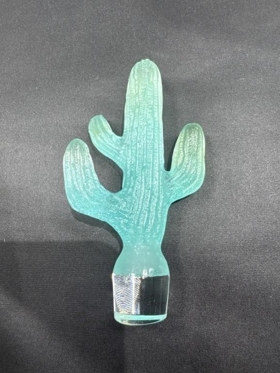 The Louvre Collection: Hilton McConnico for Daum "Cactus" Crystal Decanter - Image 3