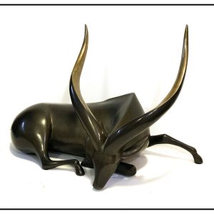 Loet Vanderveen: Monumental "Bongo" (#79/250) – Classic Two-Tone Patinated Bronze
