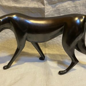 Loet Vanderveen: "Graceful Cheetah" – Limited Edition Bronze Sculpture (#113/750)