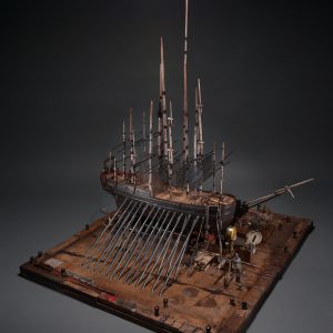 Ron Pippin: "Approaching Silence" – One-of-a-Kind Soul Vessel (34" Height)