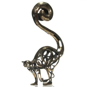 The Primal Sentry: A 1992 Modernist Lemur by John Jagger John David Jagger (1920–2013) | Limited Edition Bronze | #7 of 100